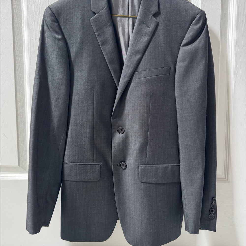 Dkny Gray Sport Coat Classic Tailoring pre-owned